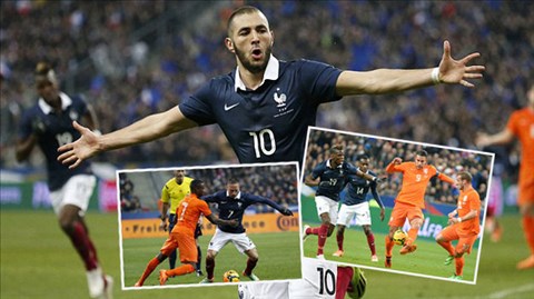 Pháp 2-0 Hà Lan: "Gà trống" bay cao