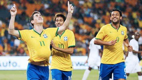 Mang tinh thần Oscar-Brazil về Chelsea?