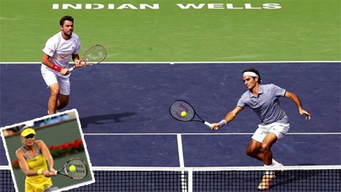 Indian Wells ngày thứ 2: Hantuchova dừng bước, cặp Federer - Wawrinka vào vòng trong