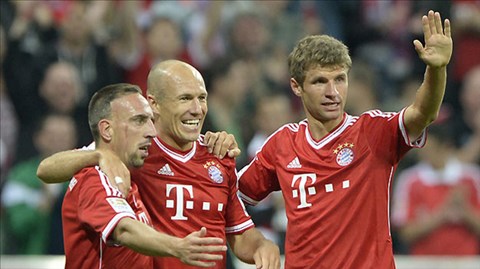 Arjen Robben: “Bayern là gã khổng lồ... ham ăn”