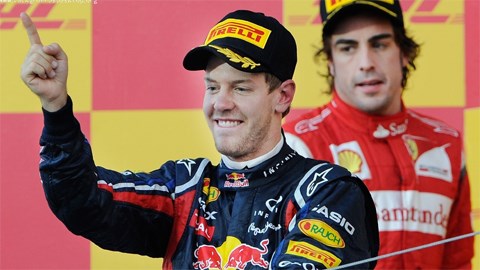 Có khi Vettel “xách dép” cho Alonso…