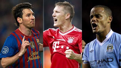ĐHTB Champions League: Messi & Schweinsteiger trở lại ấn tượng