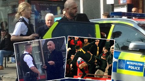 Cantona bị bắt vì hành hung người ở London