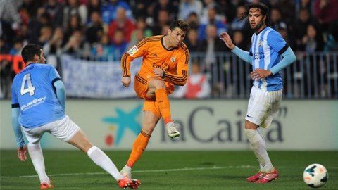Ronaldo một mình bắn hạ Malaga