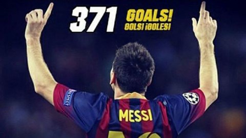 Điểm tin trưa 17/3: Messi đi vào lịch sử Barca