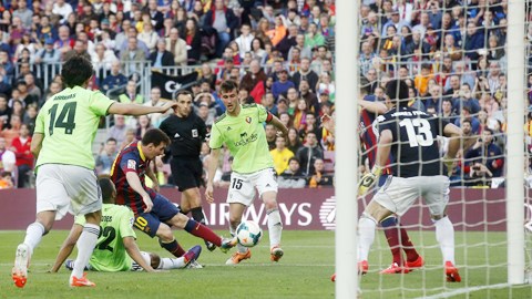 Barca 7-0 Osasuna: Siêu kỷ lục của Messi