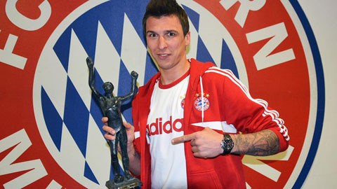 Mandzukic xuất sắc nhất Croatia năm 2013