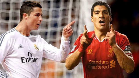 Cuộc đua tới "Chiếc giày Vàng" châu Âu: Ronaldo song hành cùng Suarez