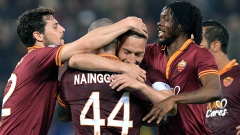 Roma 3-2 Udinese: Totti trở lại ấn tượng