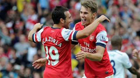 Bộ ba Ramsey, Cazorla, Zelalem gia hạn với Arsenal
