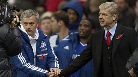 Wenger và Mourinho không xem nhau là bạn