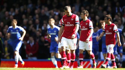 Chelsea 6-0 Arsenal: The Blues phá tan ngày trọng đại của Wenger
