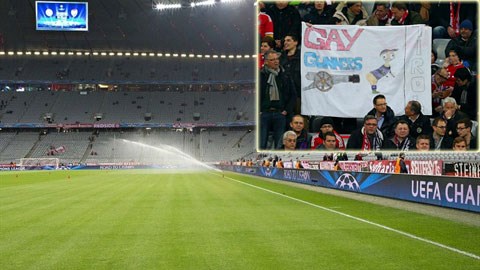 Bayern bị UEFA phạt vì để CĐV chế nhạo Oezil
