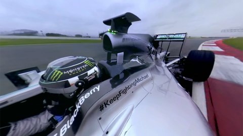 Video: Xem đua F1 cực "phê" cùng camera 360 độ
