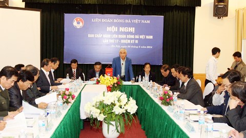 Chương trình Đại hội Liên đoàn bóng đá Việt Nam khóa VII