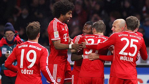 Hạ Hertha 3-1, Bayern lần thứ 24 vô địch Đức!
