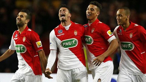 Monaco 6-0 Lens: Chủ nhà thắng tưng bừng