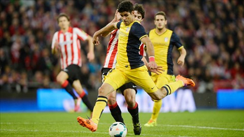 Bilbao 1-2 Atletico: Diego Costa và Koke giữ ngôi đầu cho Atletico