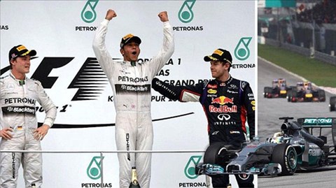 Malaysia Grand Prix: Hamilton và Mercedes quá xuất sắc