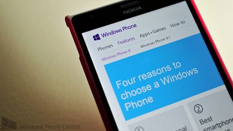 Windows Phone 8.1 bắt chước Android
