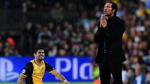 Diego Costa chấn thương nặng: Xoay xở sao đây, Simeone?
