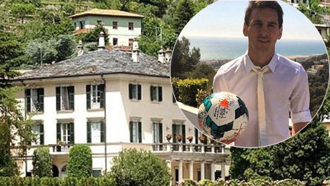 Messi làm hàng xóm của Ronaldo và Beckham