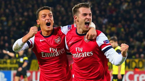 Arsenal sắp đón Ramsey và Oezil tái xuất