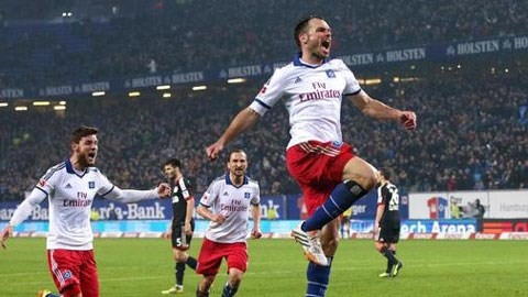 Hamburg 2-1 Leverkusen: Westermann lập siêu phẩm hạ gục Leverkusen