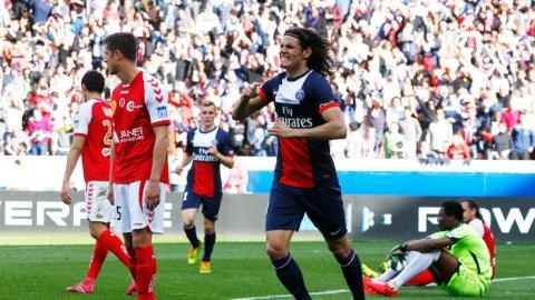 PSG 3-0 Reims: Không Ibra, đã có Cavani thay thế