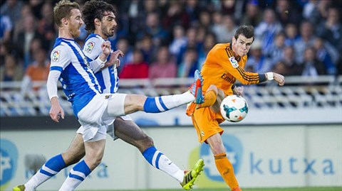 Bale ghi bàn đẹp, Real vùi dập Sociedad 4-0