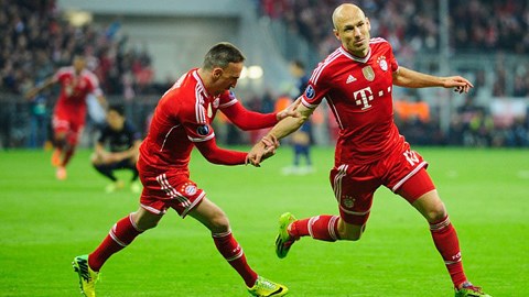 Bayern Munich 3-1 Man United: M.U Dừng Cuộc Chơi