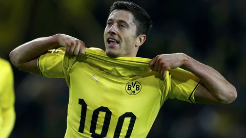 10 bàn thắng đẹp nhất của Lewandowski cho Dortmund