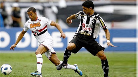 02h00 ngày 21/4, Sao Paulo vs Botafogo