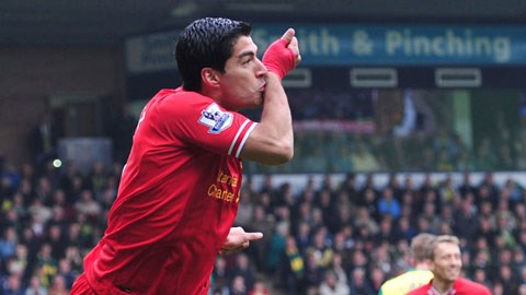 Suarez đi vào lịch sử Liverpool