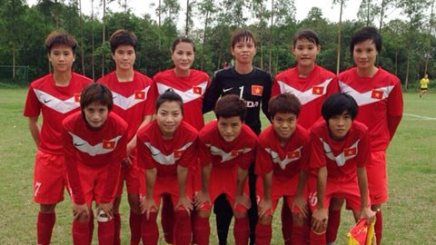 ĐT nữ Việt Nam thắng nữ Thể Công Quảng Châu 3-0