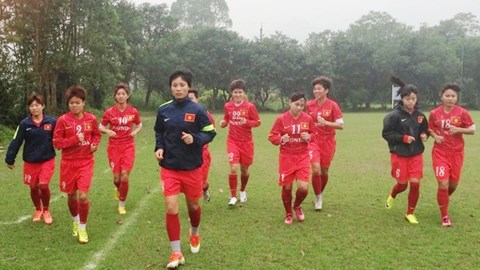 ĐT nữ Việt Nam: "Rèn binh, luyện kiếm", mơ tìm vé dự World Cup 2015