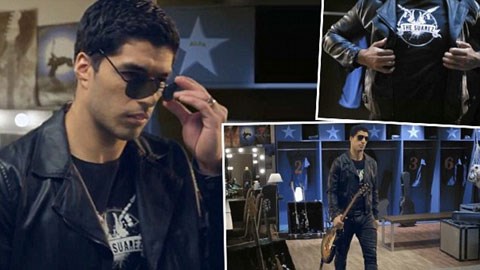 Bad boy Suarez "siêu ngầu" trong quảng cáo của Pepsi