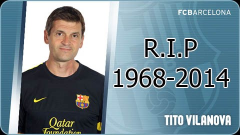 Tito Vilanova qua đời ở tuổi 45