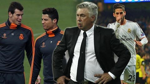 Ronaldo-Bale hay 4-4-2, Ancelotti phải chọn