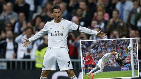 Real Madrid 4-0 Osasuna: Ronaldo đưa Real bay cao
