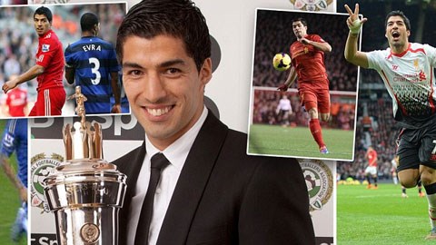 Suarez giành giải "Cầu thủ xuất sắc nhất mùa" của PFA
