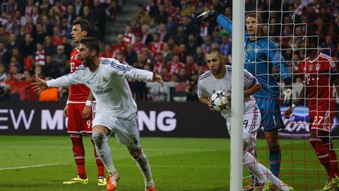 Bayern 0-4 Real: Vé ngoại hạng cho Real!