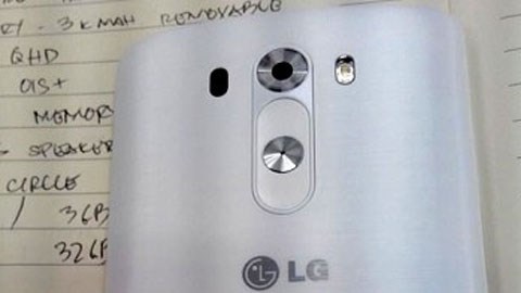 Lộ diện LG G3 không phím cứng và mỏng hơn G2