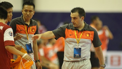 HLV ĐT futsal Việt Nam tin các học trò sẽ đánh bại ĐT Kuwait