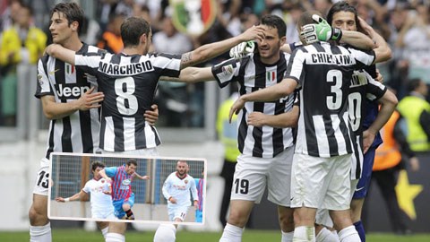 Roma giương cờ trắng, Juve giành Scudetto trước 3 vòng