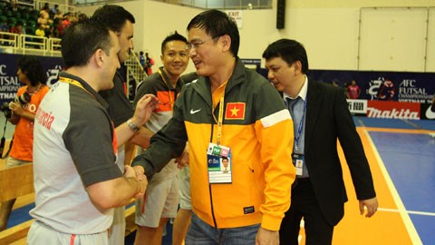 Ông Trần Anh Tú - Trưởng đoàn futsal Việt Nam: “Futsal Việt Nam cần tiến một cách chắc chắn”