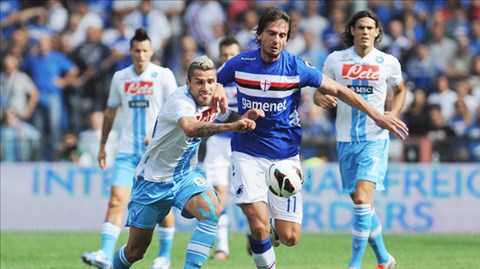 20h00 ngày 11/5, Sampdoria vs Napoli