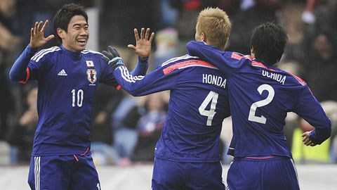 Nhật Bản công bố đội hình dự World Cup 2014: Gần nửa đội hình đá ở châu Âu