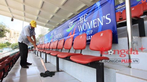Hướng đến VCK Asian Cup nữ 2014: Sân Thống Nhất đã sẵn sàng
