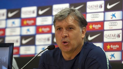 HLV Tata Martino nói gì ở buổi họp báo trước trận cuối cùng với Barca?